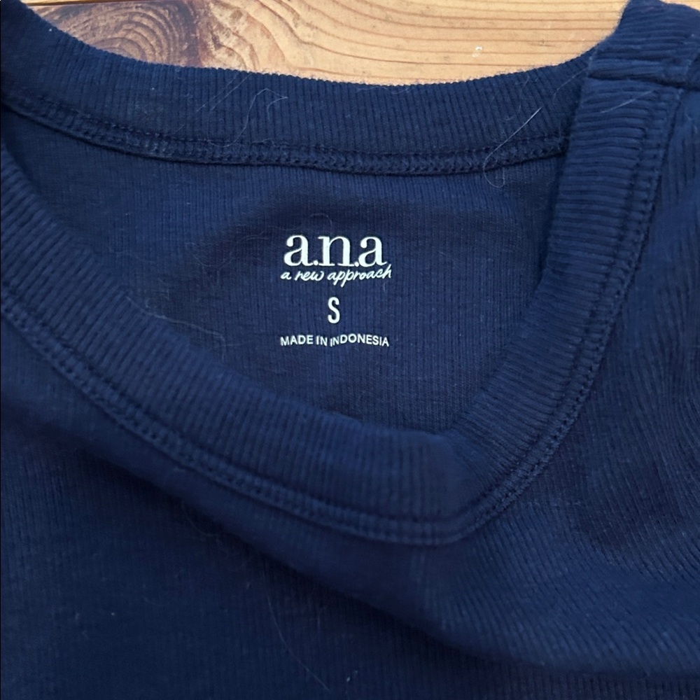 Marled and A.N.A. Dark gray and Navy Tank Tops - Picture 4 of 6